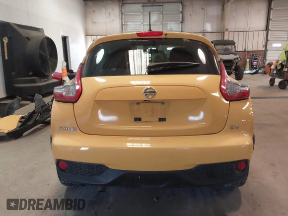 2015 Nissan Juke SV with VIN JN8AF5MR6FT509241, listed as a IAAI auction lot 41580123 with 92,743 mi miles. Bid and sale history available at carsss.com. Image 15.