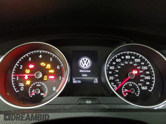 2018 Volkswagen Golf S с VIN 3VWH17AU5JM750323, выставлен на аукционе Copart как лот 49398595 с пробегом 49 779 миль миль и Списание • Salvage title. История ставок и продаж доступна на DreamBid. Изображение 9.