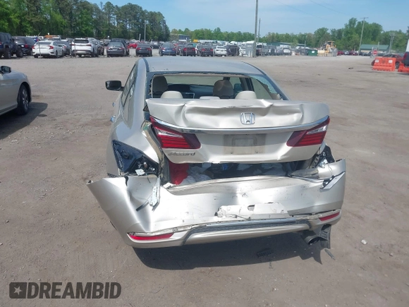 2017 Honda Accord LX with VIN 1HGCR2F33HA168044, listed as a IAAI auction lot 42106704 with 135,882 mi miles. Bid and sale history available at carsss.com. Image 6.