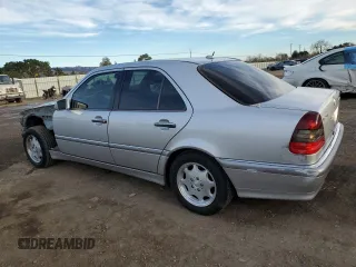 2000 Mercedes-Benz C 230 Kompressor with VIN WDBHA24GXYA802790, listed as a Copart auction lot 87460324 with 156,593 mi miles and Salvage Title. Bid and sale history available at carsss.com. Image 2.
