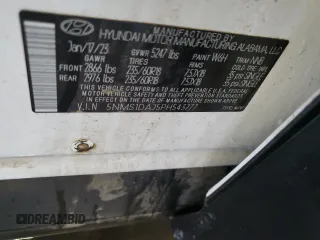 2023 Hyundai Santa Fe SE with VIN 5NMS1DAJ5PH543777, listed as a Copart auction lot 63082355 with 101,691 mi miles and Salvage title. Bid and sale history available at DreamBid. Image 14.