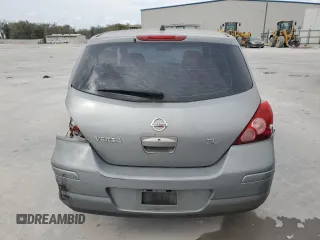 2007 Nissan Versa 1.8 S with VIN 3N1BC13E97L417470, listed as a Copart auction lot 45952315 with 0 mi miles and Salvage Title. Bid and sale history available at carsss.com. Image 6.