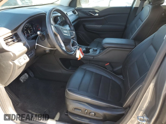 2021 GMC Acadia Denali with VIN 1GKKNPLS2MZ184833, listed as a Copart auction lot 86403574 with 19,498 mi miles and Salvage Title. Bid and sale history available at carsss.com. Image 7.