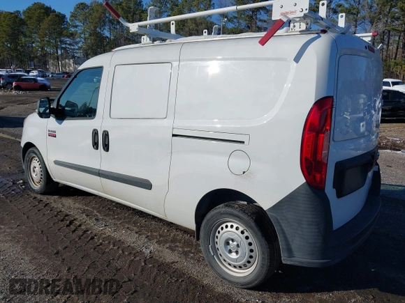 2018 Ram ProMaster City Cargo Van Tradesman with VIN ZFBERFAB2J6L82290, listed as a IAAI auction lot 41579509 with 51,559 mi miles. Bid and sale history available at carsss.com. Image 3.