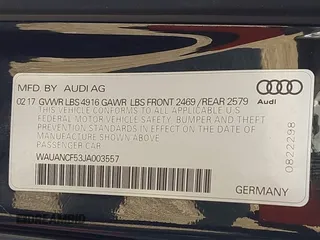 2018 Audi A5 Sportback Premium z VIN WAUANCF53JA003557, wystawiony jako IAAI lot #42079150 z przebiegiem 78 259 mil mil oraz . Historia ofert i sprzedaży dostępna na DreamBid. Obrazek 9.