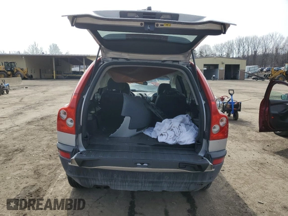 2004 Volvo XC90 with VIN YV1CZ59H541131198, listed as a Copart auction lot 47843395 with 108,806 mi miles and Salvage Title. Bid and sale history available at carsss.com. Image 6.