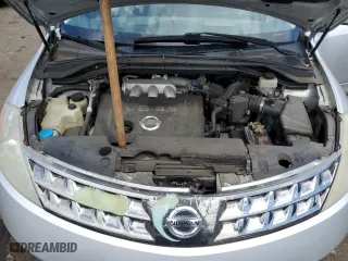 2006 Nissan Murano SE with VIN JN8AZ08W26W509780, listed as a Copart auction lot 68576614 with 195,629 mi miles and Salvage Title. Bid and sale history available at carsss.com. Image 11.