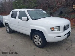 2008 Honda Ridgeline RTL with VIN 2HJYK16528H509919, listed as a IAAI auction lot 41978431 with 163,684 mi miles. Bid and sale history available at carsss.com. Image 1.