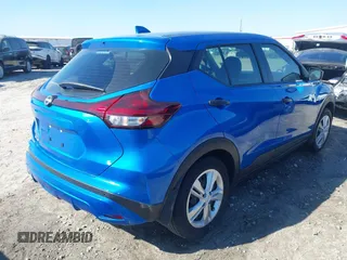 2023 Nissan Kicks S with VIN 3N1CP5BV4PL559498, listed as a IAAI auction lot 41669632 with 32,699 mi miles. Bid and sale history available at carsss.com. Image 4.