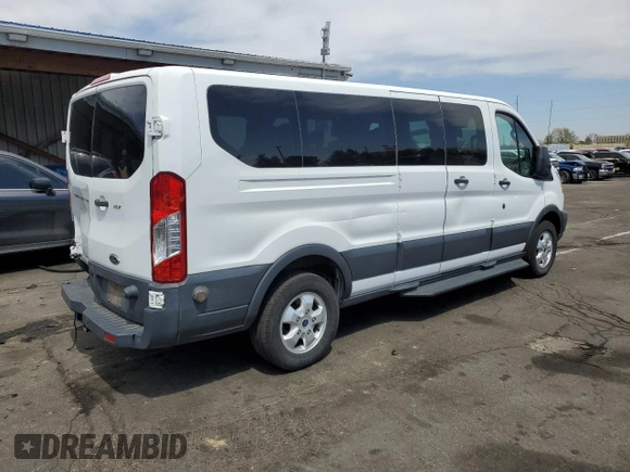 2018 Ford Transit Passenger XL with VIN 1FBZX2ZM1JKA86062, listed as a Copart auction lot 52635295 with 85,346 mi miles and Salvage title. Bid and sale history available at DreamBid. Image 3.