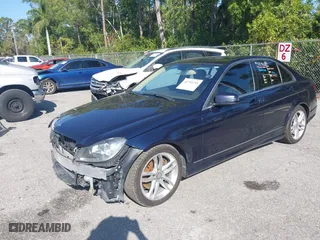2014 Mercedes-Benz C-Class C 300 Sport with VIN WDDGF8AB8EA948598, listed as a IAAI auction lot 41794195 with 210,343 mi miles. Bid and sale history available at carsss.com. Image 17.