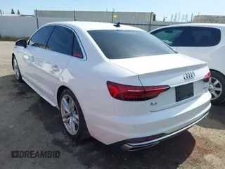 2023 Audi A4 S line Premium Plus with VIN WAUEAAF41PN015426, listed as a IAAI auction lot 41851254 with 39,142 mi miles and . Bid and sale history available at DreamBid. Image 3.