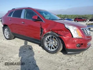 2013 Cadillac SRX Performance Collection with VIN 3GYFNDE33DS634241, listed as a Copart auction lot 51799355 with 111,583 mi miles and Salvage Title. Bid and sale history available at DreamBid. Image 4.