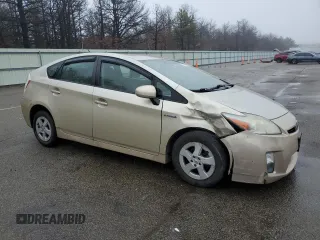 2011 Toyota Prius I with VIN JTDKN3DU4B0293302, listed as a Copart auction lot 51790605 with 217,721 mi miles and Salvage Title. Bid and sale history available at carsss.com. Image 4.