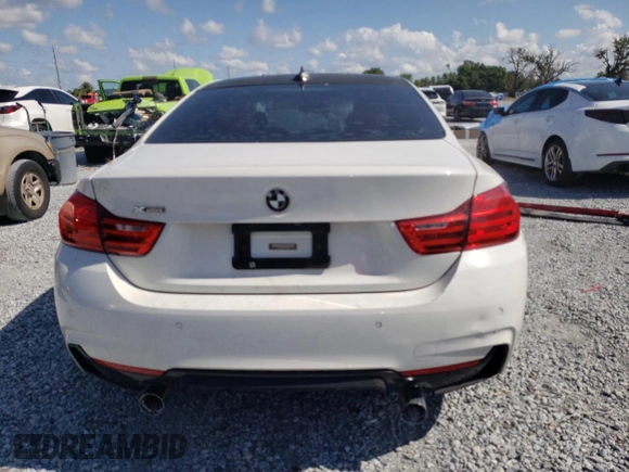 2015 BMW 4 Series 435i xDrive z VIN WBA3R5C56FK189528, wystawiony jako Copart lot #62479085 z przebiegiem 88 442 mil mil oraz Czysty tytuł • Clean title. Historia ofert i sprzedaży dostępna na DreamBid. Obrazek 6.