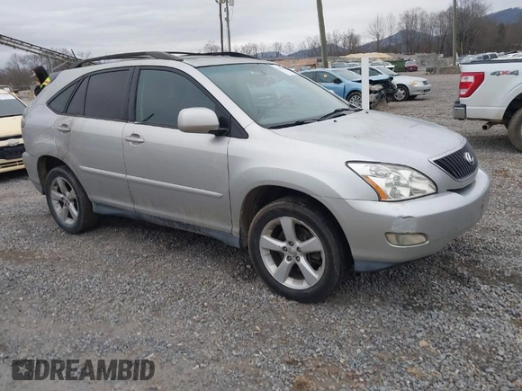 2004 Lexus RX 330 with VIN 2T2GA31U64C004298, listed as a IAAI auction lot 41489356 with 353,619 mi miles and . Bid and sale history available at DreamBid. Image 1.