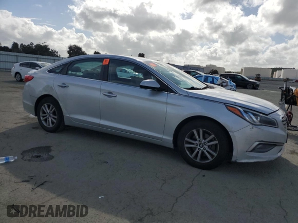2017 Hyundai Sonata 2.4L with VIN 5NPE24AF4HH572164, listed as a Copart auction lot 50996045 with 99,418 mi miles and Salvage Title. Bid and sale history available at carsss.com. Image 4.