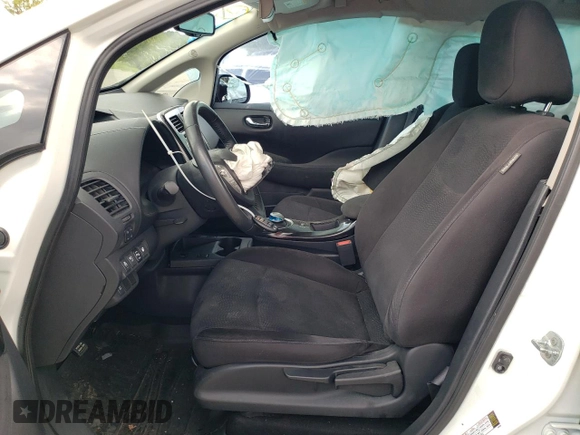 2015 Nissan LEAF SV with VIN 1N4AZ0CP0FC315123, listed as a Copart auction lot 61281063 with 47,962 mi miles. Bid and sale history available at carsss.com. Image 7.