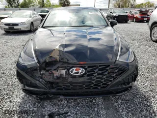 2022 Hyundai Sonata Limited with VIN KMHL34J23NA169938, listed as a Copart auction lot 46823935 with 52,620 mi miles and Non Repairable. Bid and sale history available at carsss.com. Image 5.