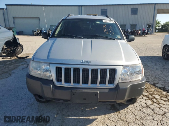 2004 Jeep Grand Cherokee Laredo z VIN 1J4GW48S94C425242, wystawiony jako Copart lot #63118015 z przebiegiem 157 076 mil mil oraz Czysty tytuł • Clean title. Historia ofert i sprzedaży dostępna na DreamBid. Obrazek 5.