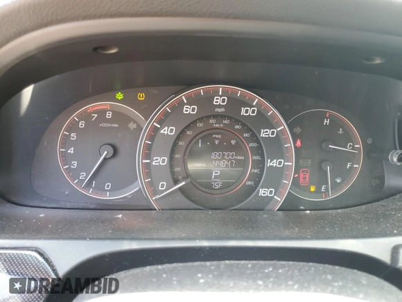 2014 Honda Accord Sport with VIN 1HGCR2F55EA136693, listed as a Copart auction lot 52370475 with 180,700 mi miles and Salvage Title. Bid and sale history available at DreamBid. Image 9.
