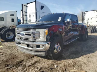 2017 Ford F-350 Lariat with VIN 1FT8W3DT7HEB44652, listed as a Copart auction lot 51426195 with 55,544 mi miles and Salvage title. Bid and sale history available at DreamBid. Image 1.