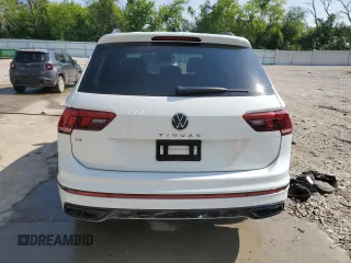 2022 Volkswagen Tiguan SE R-Line Black с VIN 3VVCB7AX8NM007554, выставлен на аукционе Copart как лот 59769555 с пробегом 65 679 миль миль и Списание • Salvage title. История ставок и продаж доступна на DreamBid. Изображение 6.