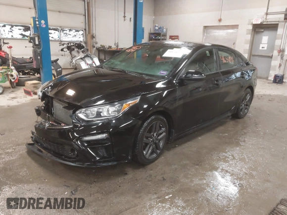 2021 Kia Forte GT-Line with VIN 3KPF34ADXME327142, listed as a IAAI auction lot 41654841 with 201,017 mi miles and . Bid and sale history available at DreamBid. Image 2.