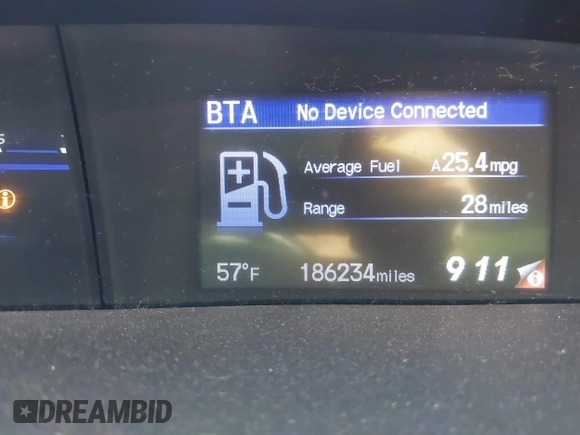 2013 Honda Civic EX with VIN 19XFB2F83DE270382, listed as a IAAI auction lot 42251659 with 186,234 mi miles and . Bid and sale history available at DreamBid. Image 7.
