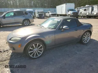 2006 Mazda MX-5 Miata Touring z VIN JM1NC25F160118718, wystawiony jako Copart lot #50733355 z przebiegiem 135 738 mil mil oraz Czysty tytuł • Clean title. Historia ofert i sprzedaży dostępna na DreamBid. Obrazek 1.