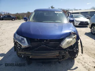 2017 Nissan Rogue S with VIN KNMAT2MT7HP550018, listed as a Copart auction lot 53234855 with 130,451 mi miles and Salvage Title. Bid and sale history available at DreamBid. Image 5.