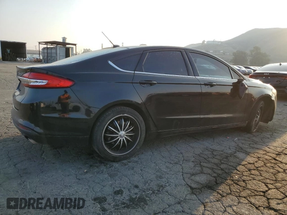 2017 Ford Fusion S with VIN 3FA6P0G75HR180263, listed as a Copart auction lot 43264345 with 105,020 mi miles and Salvage Title. Bid and sale history available at DreamBid. Image 3.