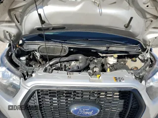 2021 Ford Transit Cargo with VIN 1FTBW3X86MKA61335, listed as a Copart auction lot 75558524 with 133,015 mi miles and Salvage Title. Bid and sale history available at carsss.com. Image 13.