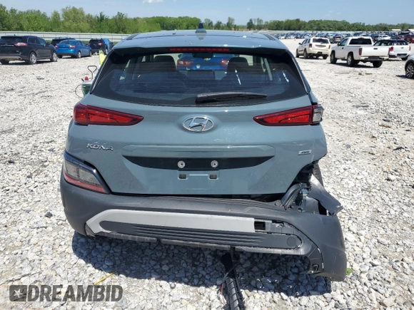 2022 Hyundai Kona SE z VIN KM8K2CAB7NU846383, wystawiony jako Copart lot #57091525 z przebiegiem 39 959 mil mil oraz Nie do naprawy • Non repairable. Historia ofert i sprzedaży dostępna na DreamBid. Obrazek 6.