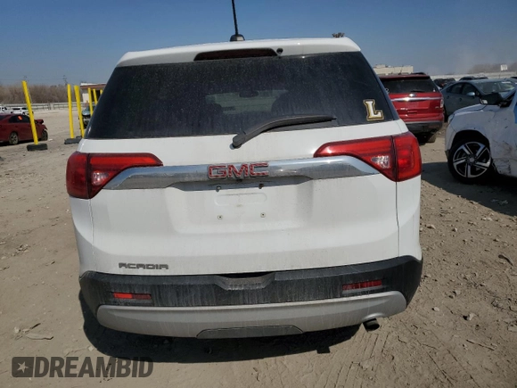 2017 GMC Acadia SLE with VIN 1GKKNKLA0HZ252983, listed as a Copart auction lot 48889915 with 180,759 mi miles and Clean Title. Bid and sale history available at DreamBid. Image 6.