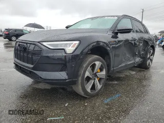 2023 Audi e-tron Premium Plus with VIN WA1LAAGE4PB024702, listed as a Copart auction lot 49175705 with 8,780 mi miles and Salvage title. Bid and sale history available at DreamBid. Image 1.
