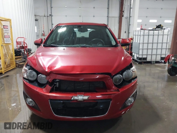 2013 Chevrolet Sonic LT with VIN 1G1JC6SH1D4116946, listed as a IAAI auction lot 41562425 with 116,815 mi miles. Bid and sale history available at carsss.com. Image 12.