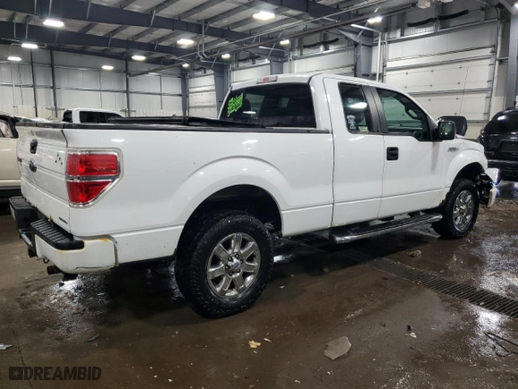 2013 Ford F-150 XL with VIN 1FTFX1EFXDFC42774, listed as a Copart auction lot 46181475 with NaN miles and Salvage Title. Bid and sale history available at carsss.com. Image 3.