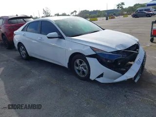 2023 Hyundai Elantra SE with VIN 5NPLL4AG7PH114159, listed as a IAAI auction lot 41467456 with 24,034 mi miles and . Bid and sale history available at DreamBid. Image 1.