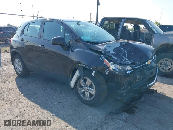 2020 Chevrolet Trax LS with VIN KL7CJKSB2LB352250, listed as a IAAI auction lot 40187405 with 49,543 mi miles and . Bid and sale history available at DreamBid. Image 1.