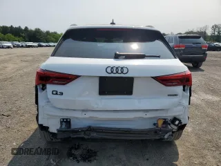 2022 Audi Q3 S line Premium Plus with VIN WA1EECF34N1058134, listed as a Copart auction lot 58793655 with 49,220 mi miles and Salvage title. Bid and sale history available at DreamBid. Image 6.