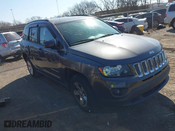 2015 Jeep Compass High Altitude Edition with VIN 1C4NJCEA5FD373364, listed as a IAAI auction lot 41759530 with 101,904 mi miles. Bid and sale history available at carsss.com. Image 1.