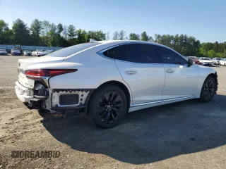 2018 Lexus LS 500 z VIN JTHC51FF5J5005150, wystawiony jako Copart lot #56736095 z przebiegiem 96 695 mil mil oraz Szkoda całkowita • Salvage title. Historia ofert i sprzedaży dostępna na DreamBid. Obrazek 3.