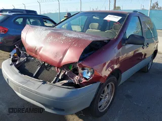 2002 Toyota Sienna CE with VIN 4T3ZF19C12U438162, listed as a IAAI auction lot 41725040 with 241,080 mi miles. Bid and sale history available at carsss.com. Image 23.