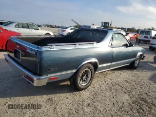 1987 Chevrolet El Camino z VIN 3GCCW80H0HS913572, wystawiony jako Copart lot #78243204 z przebiegiem 34 386 mil mil oraz Szkoda całkowita • Salvage title. Historia ofert i sprzedaży dostępna na DreamBid. Obrazek 3.