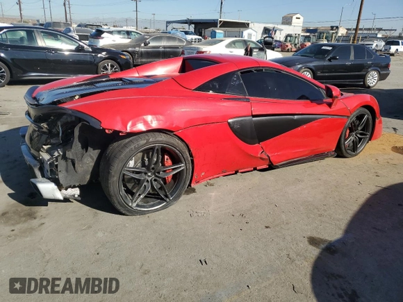 2019 McLaren 570S z VIN SBM13FAA3KW006503, wystawiony jako Copart lot #84487784 z przebiegiem Nie podano mil oraz Szkody całkowita. Historia ofert i sprzedaży dostępna na DreamBid. Obrazek 3.