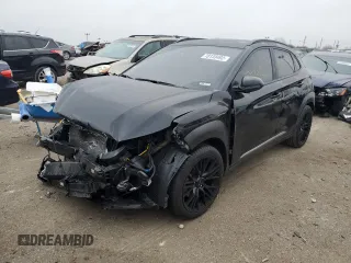 2020 Hyundai Kona Limited with VIN KM8K33A58LU533945, listed as a Copart auction lot 70133492 with 4,658 mi miles. Bid and sale history available at carsss.com. Image 1.