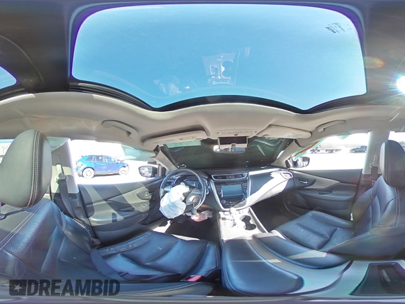 2015 Nissan Murano SL with VIN 5N1AZ2MH1FN216727, listed as a Copart auction lot 52558545 with 99,885 mi miles and Salvage Title. Bid and sale history available at DreamBid. Image 14.