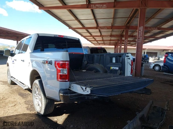 2020 Ford F-150 XL with VIN 1FTEW1EP1LFA11851, listed as a IAAI auction lot 41705537 with 60,260 mi miles. Bid and sale history available at carsss.com. Image 3.