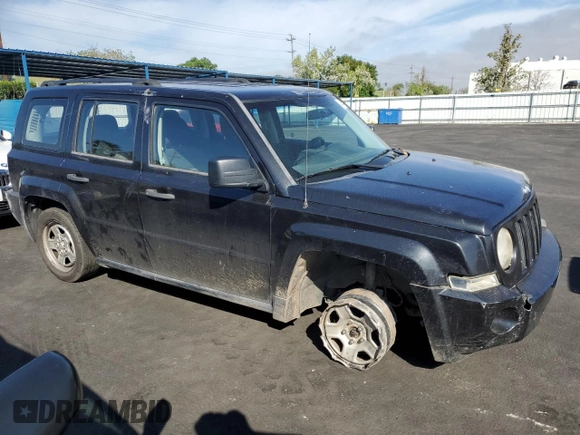 2010 Jeep Patriot Sport with VIN 1J4NF2GB9AD518345, listed as a Copart auction lot 52528755 with 175,193 mi miles and Salvage Title. Bid and sale history available at carsss.com. Image 4.